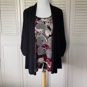 Women’s Plus Long Sleeve Dress Top